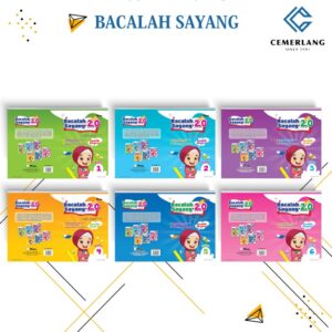 ( Saiz A5) Bacalah Sayang 2.0 - Buku 1-6