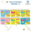 ( Saiz A5) Hello Phonics - Buku 1-6