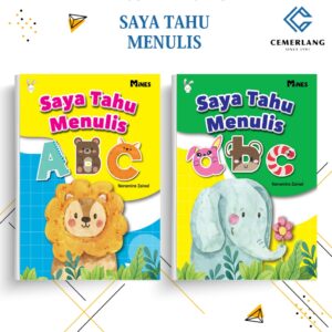 Saya Tahu Menulis ( ABC / abc ) - Kidergarten / Tadika
