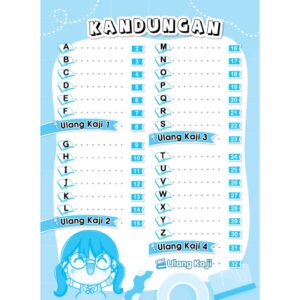 Saya Tahu Menulis ( ABC / abc ) - Kidergarten / Tadika