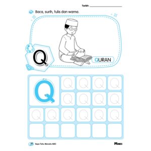 Saya Tahu Menulis ( ABC / abc ) - Kidergarten / Tadika