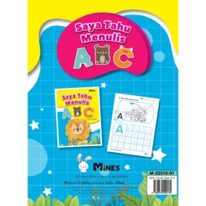 Saya Tahu Menulis ( ABC / abc ) - Kidergarten / Tadika