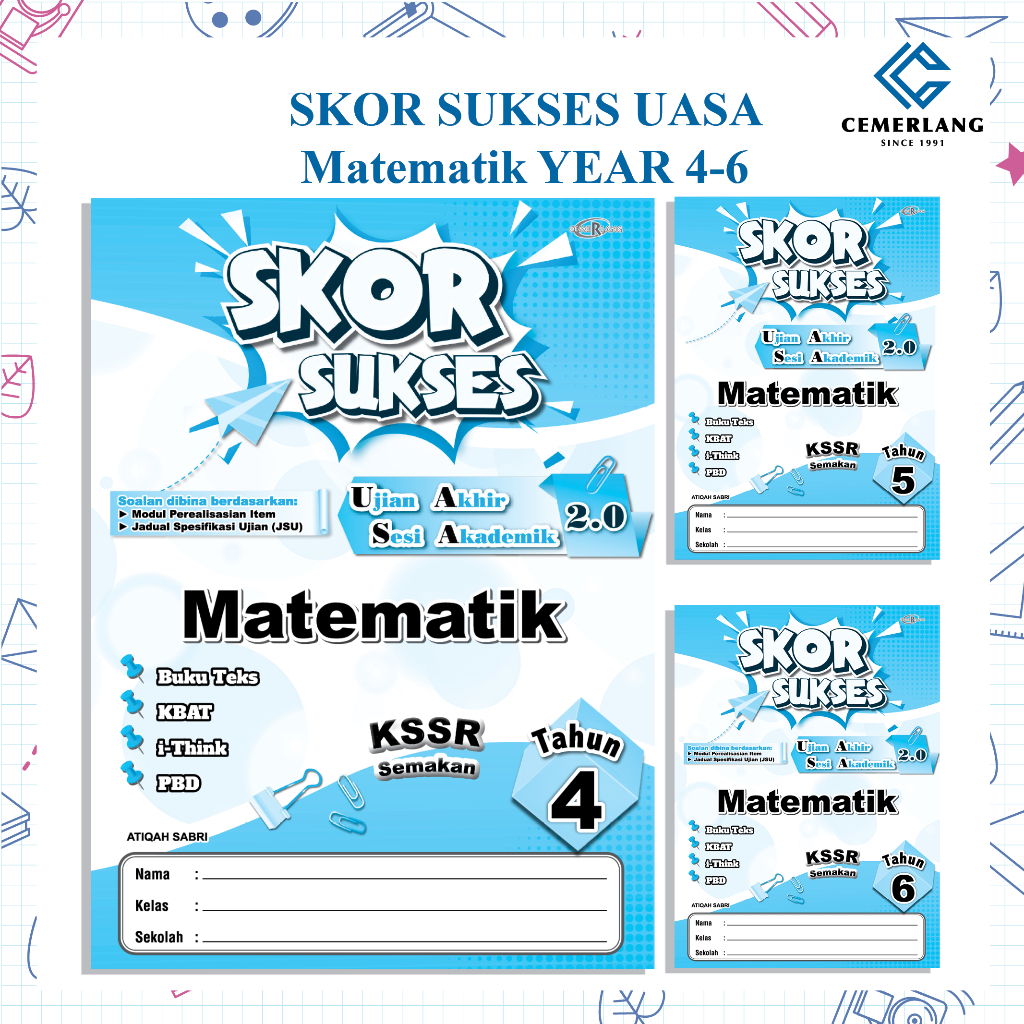 SKOR SUKSES UASA Matematik ( Year 4-6 )