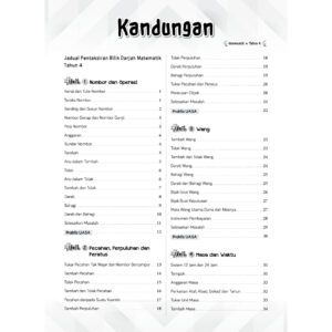 SKOR SUKSES UASA Matematik  ( Year 4-6 )