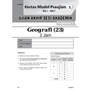 Smart Up Kertas Model UASA Geografi Tingkatan 1,2,3