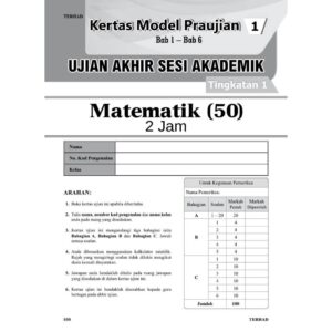 Smart Up Kertas Model UASA Matematik Tingkatan 1,2,3