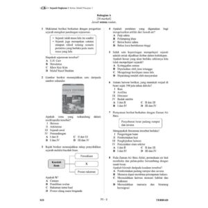 Smart Up Kertas Model UASA Sejarah Tingkatan 1,2,3