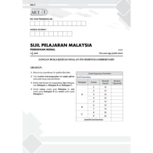 Super Fokus Kertas Model SPM