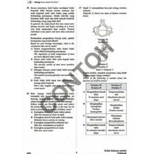 Transformasi Smart Kertas Model PRA-SPM Biologi K1 & K2 (Dwibahasa) T4