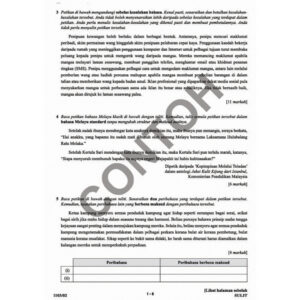 Transformasi Smart Kertas Model Pra SPM BM T4