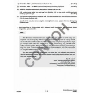 Transformasi Smart Kertas Model Pra SPM BM T4