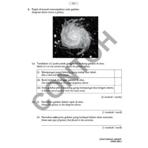 UASA Kertas Model ( Tahun 5 - 5 Subjek ) - Primary / Sekolah Rendah