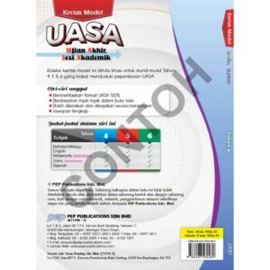 UASA Kertas Model ( Tahun 6 - 5 Subjek ) - Primary / Sekolah Rendah