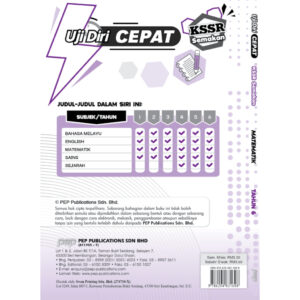 UJI DIRI CEPAT UASA 2.0 MATEMATIK THN 4-6