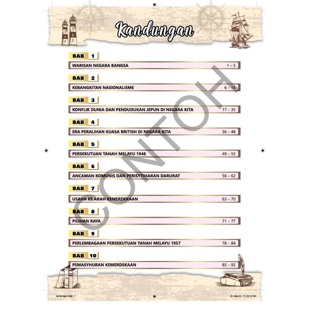 Wow Nota Bergrafik Sejarah ( Tingkatan 4 & 5 ) - Secondary / Sekolah Menengah
