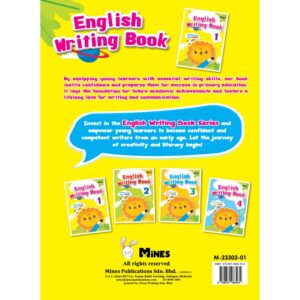 Writing Book ( 1 - 4 ) - Kindergarten / Tadika