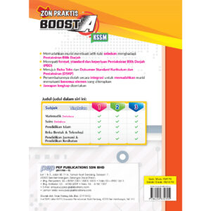 ZON PRAKTIS BOOST A PENDIDIKAN ISLAM TINGKATAN 1-3 (2024)