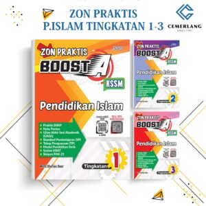 ZON PRAKTIS BOOST A PENDIDIKAN ISLAM TINGKATAN 1-3 [KSSM]