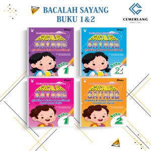 Bacalah Sayang Buku / Lembaran Kerja ( 1 - 2 ) - Kindergarten / Tadika