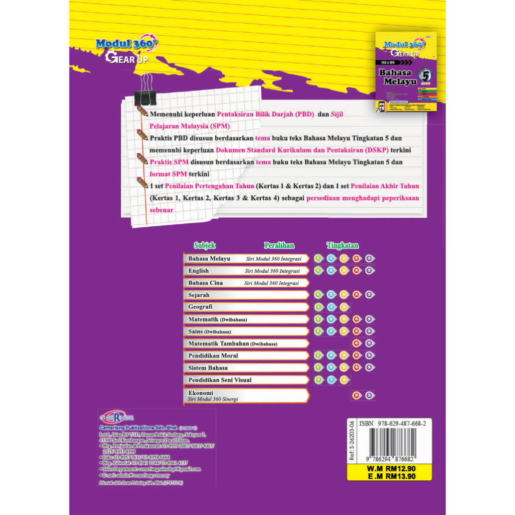 Modul 360 Gear Up Bahasa Melayu