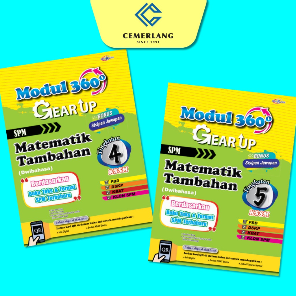 Modul 360 Gear Up Matematik Tambahan