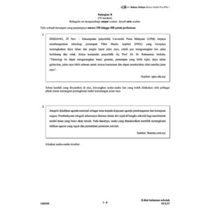 Hebat Kertas Model PRA-SPM BM T4