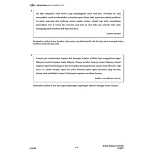 Hebat Kertas Model PRA-SPM BM T4