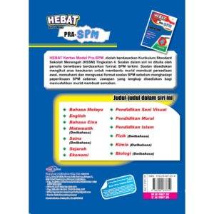 Hebat Kertas Model PRA-SPM Ekonomi T4