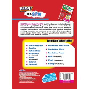 Hebat Kertas Model PRA-SPM Matematik T4
