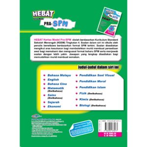 Hebat Kertas Model PRA-SPM Sains T4