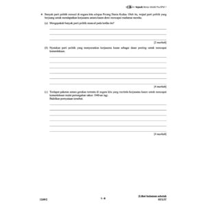 Hebat Kertas Model PRA-SPM Sejarah T4