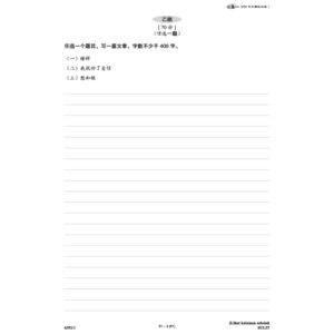 Top Fokus Kertas Model SPM BC 华文