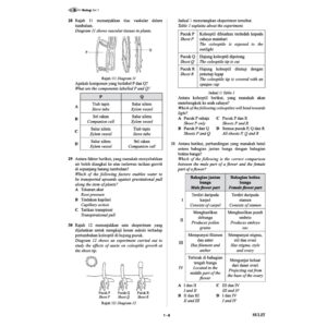 Top Fokus Kertas Model SPM Biology