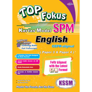 Top Fokus Kertas Model SPM English P3&P4