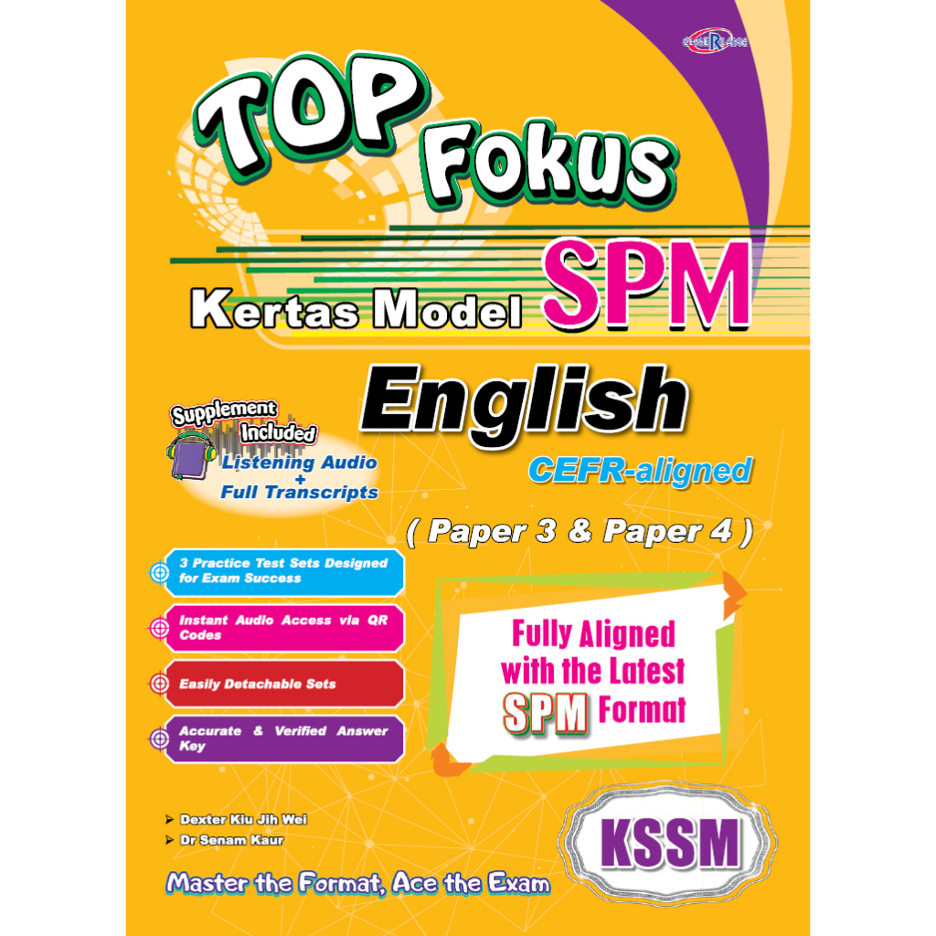 Top Fokus Kertas Model SPM English P3&P4
