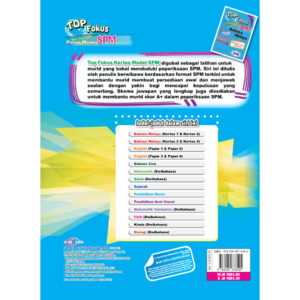 Top Fokus Kertas Model SPM K3&K4
