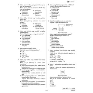 Top Fokus Kertas Model SPM Kimia