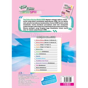 Top Fokus Kertas Model SPM Kimia