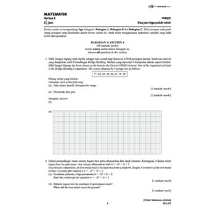 Top Fokus Kertas Model SPM Matematik