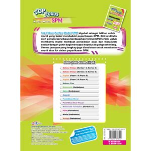 Top Fokus Kertas Model SPM Matematik