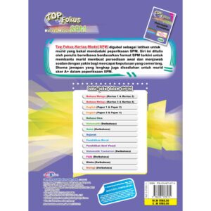 Top Fokus Kertas Model SPM Matematik Tambahan