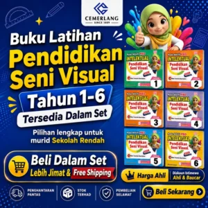 Buku Lukisan SK Pendidikan Seni Visual – Pilih Set 3 Buku