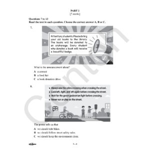 【最新MPT4】SPOT ON  精准学习矩阵模拟评估-English 4年级
