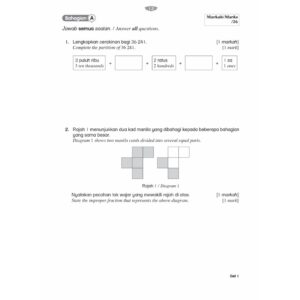 MPT4-Orientasi A [Kertas Model] Matematik (Dwibahasa) Tahun 4 [Matriks Pembelajaran]