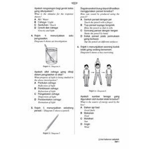 MPT4-Orientasi A [Kertas Model] Sains (Dwibahasa) Tahun 4 [Matriks Pembelajaran]